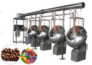Quality SS304 Automatic Chocolate Polishing Coating Machine Diameter 40-150 Cm wholesale