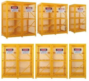Quality Aerosol Cage Gas Cylinder Hazardous Substance Storage Cabinet wholesale