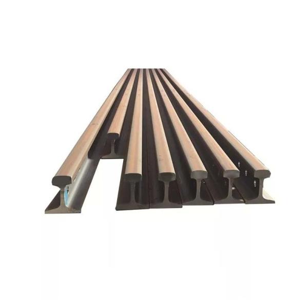 ISO9001 2008 Certificate Railway Rail 55Q Steel Rail 12kg/m Light Steel Train