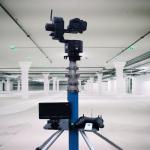 CCTV Poles Endzone Camera System Surveillance Mast