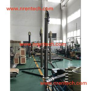 Quality 15m lockable pneumatic telescopic mast 30~400kg payloads wholesale