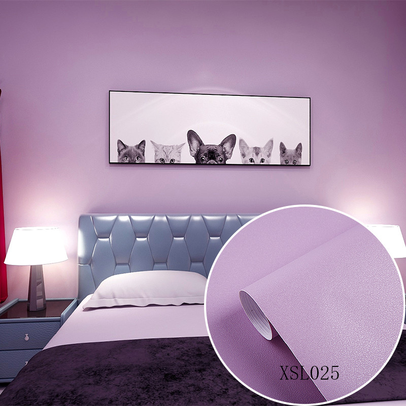 60cm/122cm Width Plain Color Cement Embossed Self Adhesive PVC Wallpaper for Interior Decoration Renovation Waterproof