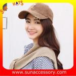 QF17004 Sun Accessory customized fashion baseball caps for ladies ,caps in stock