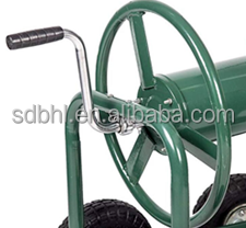 Portable Hose Reel Cart With Wheels Customizable For Outdoor Maintenance