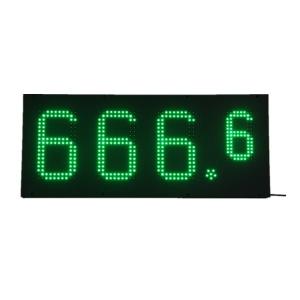 China 530*220*25mm Waterproof Gas Station Price Signs LED Number Display Board on sale