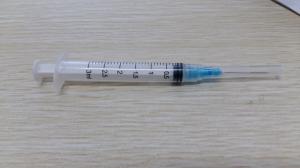 China 3ml luer lock disposable syringe on sale