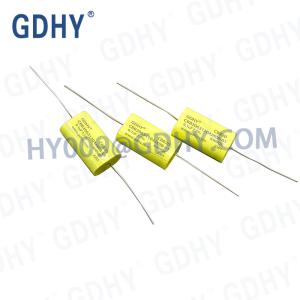 Quality 104nF Axial Audio Film Capacitor Metallized Polypropylene 630VDC CBB20 wholesale
