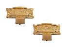 Virgin Mary Gold Plastic Coffin Parts Injection Molding For Funeral Casket