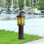 outdoor lawn lamps for decoration easy installation hot-dip galvanized steel