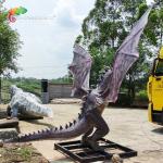 Waterproofing Giant Animatronic Dragons Life Like Dragon 110/220V