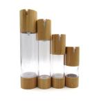 eco friendly cosmetic containers 15g 30g 50g cosmetic jar 100ml bamboo spray