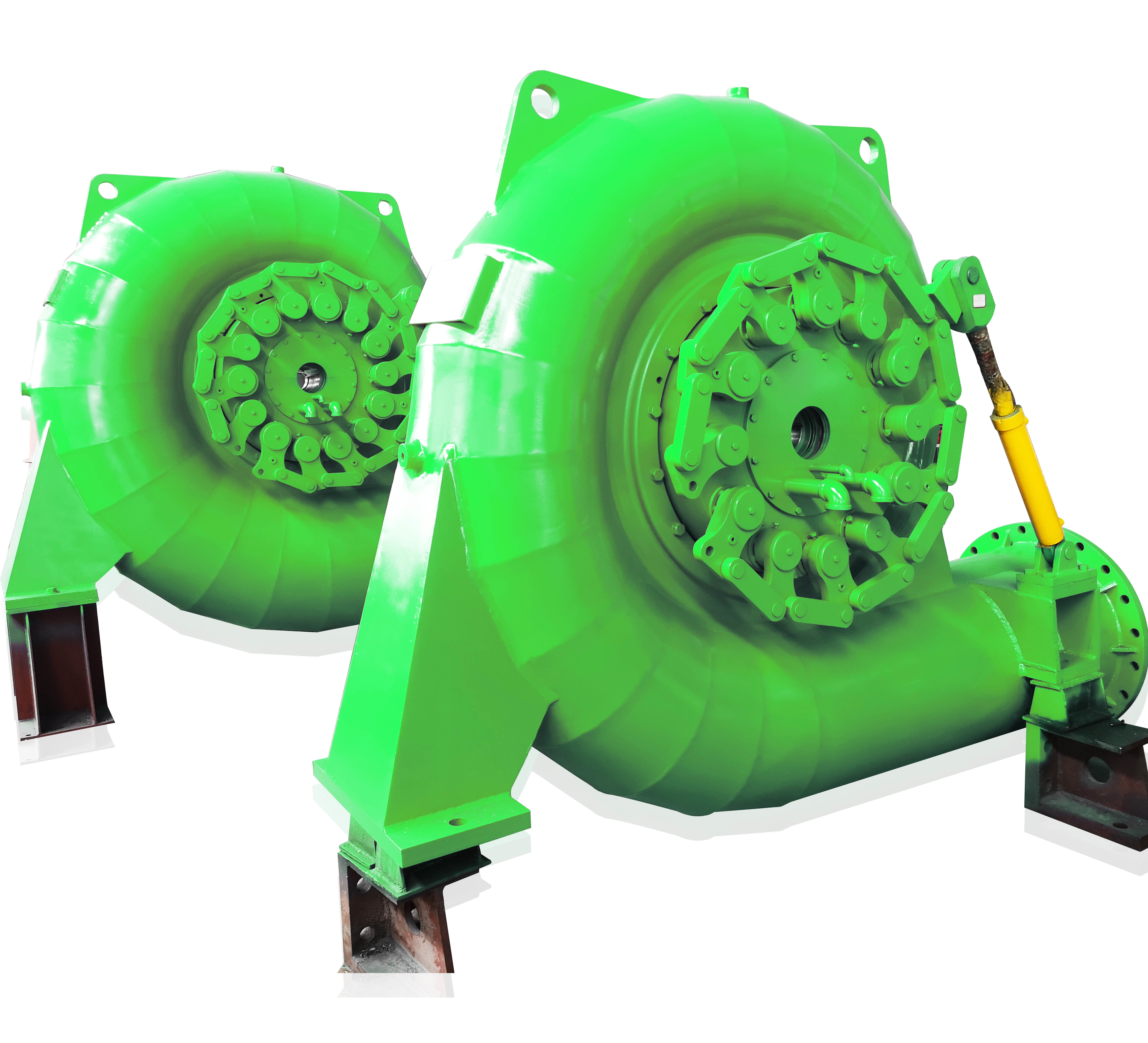Customized Color Water Turbine Generator with 300-3000rpm Speed Range and 200kW-20MW Power Output