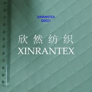 Quality Q0021 polyester quilting fabric design wholesale
