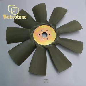 Quality CAT330B Excavator Spare Parts Fan Blades 9 Blades 6 Holes For Engine Cooling wholesale