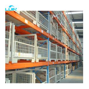 Quality 8000kg / Level Heavy Duty Rivet Shelving Beam Pallet Rack wholesale