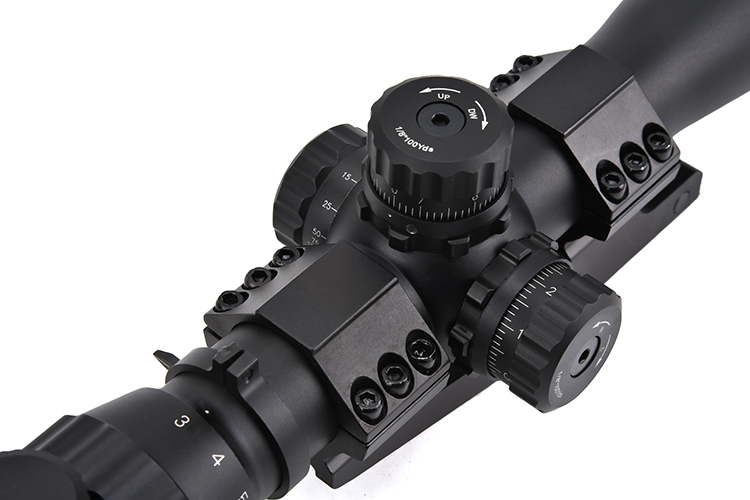 Eye Relief 3.4-3 inch Length 350mm Precise Adjustable Crosshair Hunting Optics Sights