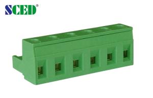 Quality Female 7.62mm 300V 18A Pluggable Terminal Block Connector For Industry Control wholesale