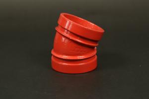 Quality Threaded Grooved Fittings Wear Resistance 3mm Wall Thickness wholesale
