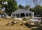 Four Channel Aluminum Tent with White pvc cover For Outdoor Wedding Events