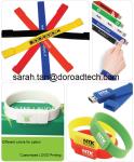 Promotional Gifts Silicone Bracelet USB Flash Drive for Free Sample