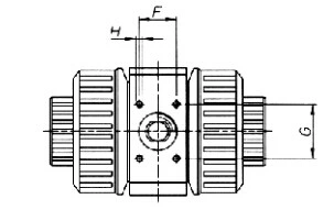 Failed Close UPVC Pneumatic on|off Valve for Acid, Alkali, Corrosive Liquid