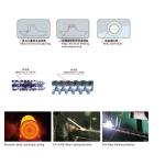 SKD11 Nitrided Plastic Extrusion Bimetallic Barrel Single Screw And Barrel