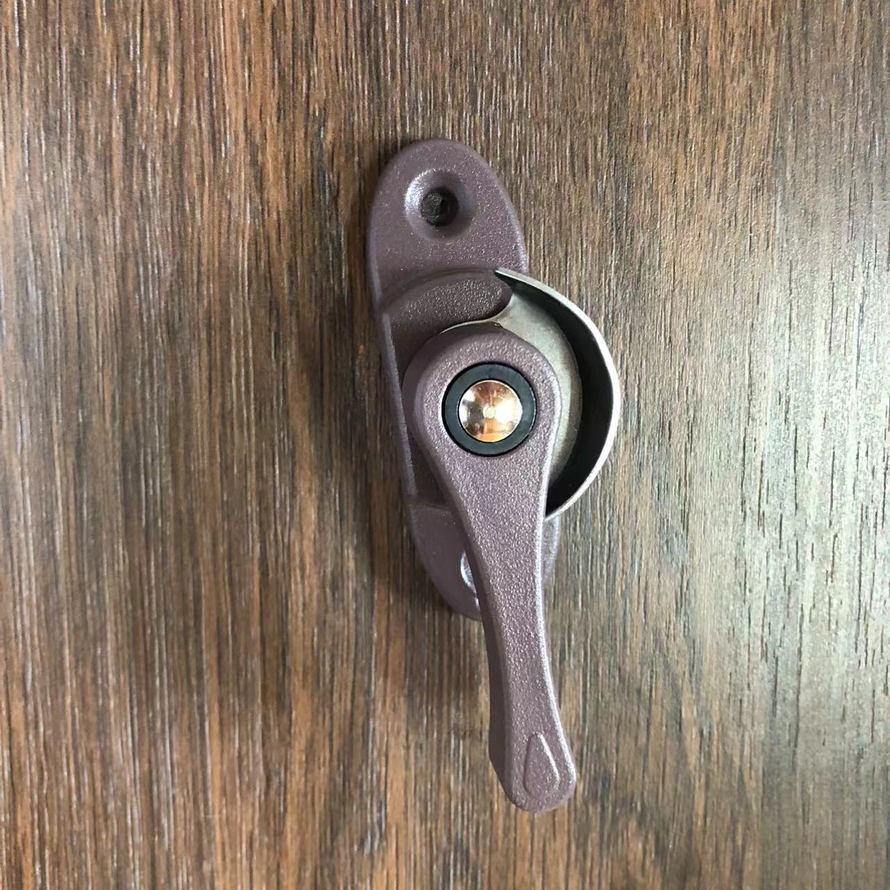 34g Weight Modern Design Aluminium Alloy Sliding Window Safety Crescent Lock