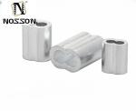 100bag Fishing Line Accessories In Tube Wire Connector Pipe Crimp Sleeves