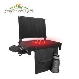 Quality 42*34*43cm Custom Color oxford cloth Bleacher Heated Stadium Seats Cushion wholesale