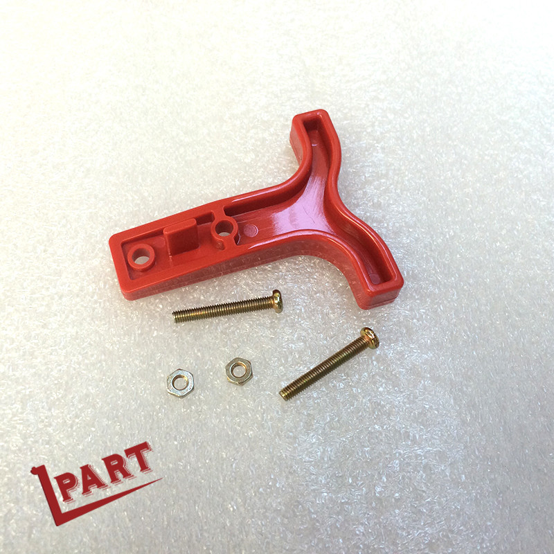 50A Electric Forklift Battery Plug Connector Handle Red Color