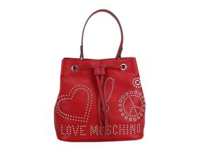 Quality PU Soft Leather Womens Shoulder Handbags Bucket Shape With Rivet wholesale
