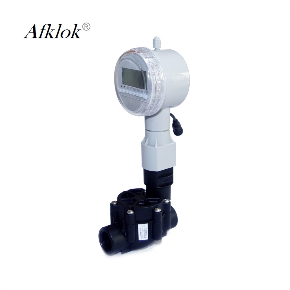 3/4 Inch Normally Closed Irrigation Valve Solenoid Water with Timer