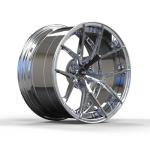 ET20 22 Inch 3 Piece Wheels Step Lip Deep Concave Wheels 5x112