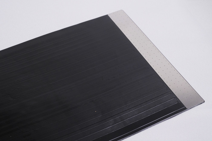 LED Dispaly Panel FPCB with Fixible Rolled Copper18 for led advertisng Double layer circuit board, double-sided black film, black text, surface gold