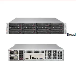 Stock 2 U Form Factor Network Server SuperMicro 6029P-E1CR12T Intel 4210 Tower Chasis