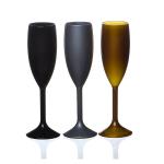 Mumm Branded Wine Accessories Coloured Acrylic Polycarbonate Champagne Flutes