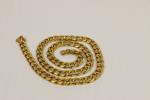 680mm Heavy Duty Aluminum Chain , Weldless Gold Handbag Chain