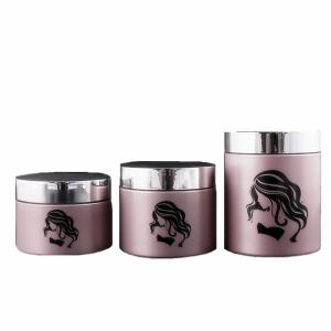 Quality Shatterproof Cylinder Round Plastic Canisters Empty Cosmetic Containers 80ml wholesale