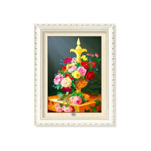 Quality 5d Natural Flowers 30 x 40cm Poster Custom Lenticular Printing For Wall Art Hanging wholesale