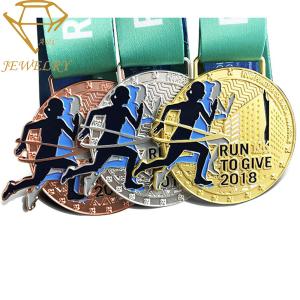 Quality Marathon Sports Custom Medals Online wholesale