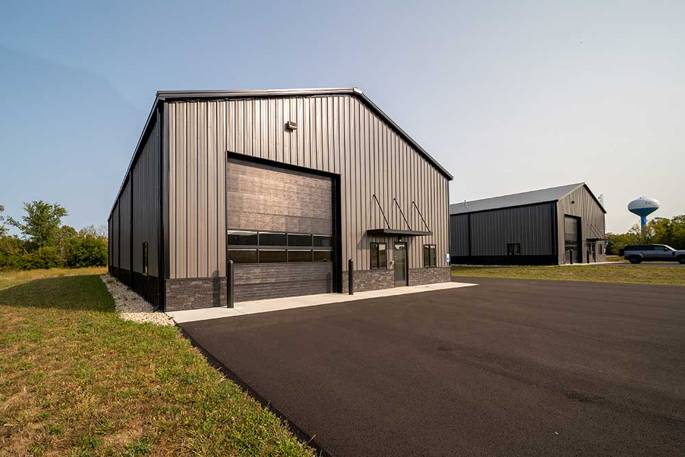 Metal Building Steel Structure Shopping Mall , Strong Industrial Steel Framed Buildings
