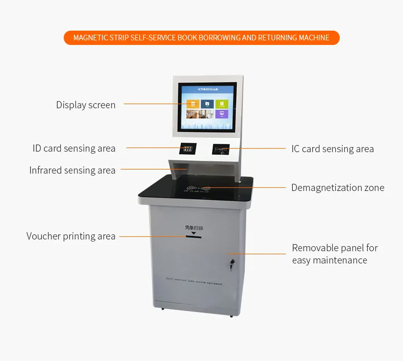 Manufacturer Oem Odm 19 Inch Lcd Screen Library Self Service Kiosk