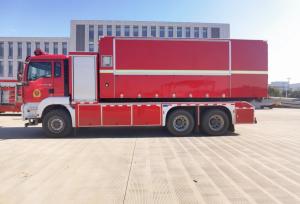 Quality Qc300 Fire Water Commercial Cab Fire Truck Palfinger 10500mm 20t wholesale