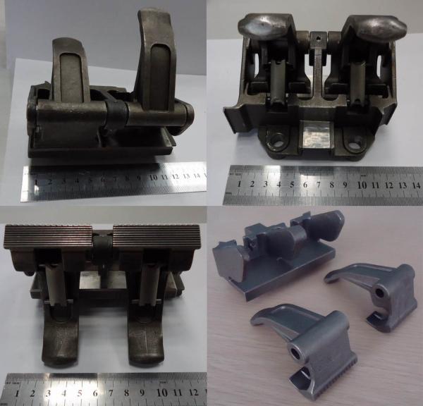 FOK 4.4.4 Chain Clips black oxide for BOPP Film production line clips assembly