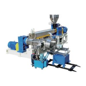 Quality PP PE PVC Plastic Two Stage Extruder , Plastic Pelletizing Equipment CE Standard wholesale