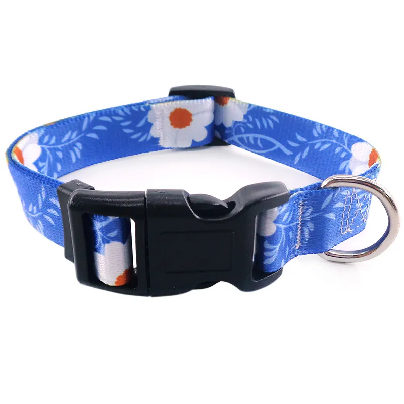 Dog Collar Multipattern Colorful Fashionable Folk Style Adjustable
