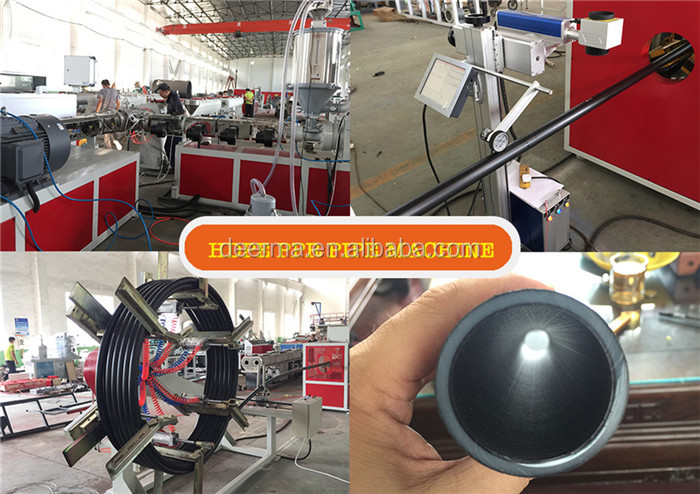 20mm - 63mm PPR Pipe Extruder SJ65/30 Plastic Tube Extruders With 80kw Install Power