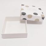 Custom Jewelry Packaging Boxes Creamy White Color Recycled Jewelry Boxes