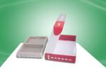 Corrugated printed packaging boxes Flock Finish Vacuum Formed Insert