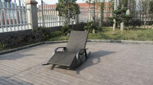 Quality Luxury Hotel / Home Patio Resin Wicker Rocking Chair , Waterproof wholesale